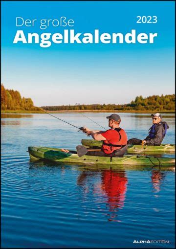 Angelkalender & Karpfenkalender: Kalender für Angler 2023